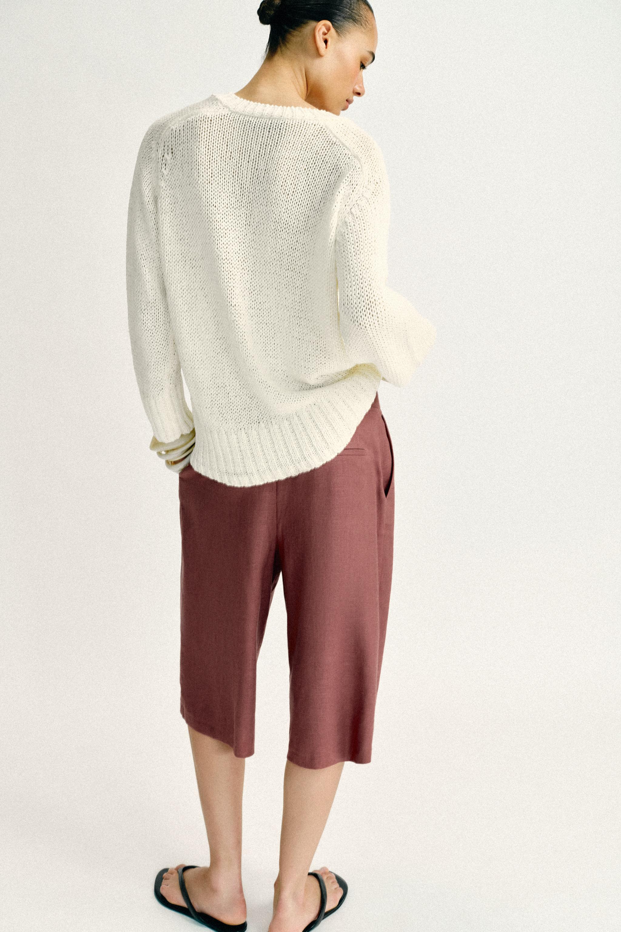 PULL EN MAILLE BOUTONS